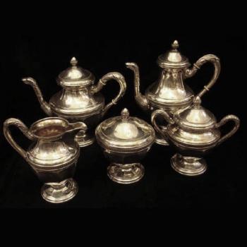 Teeservice - Silber - 1880 Teeservice - Silber - 1880