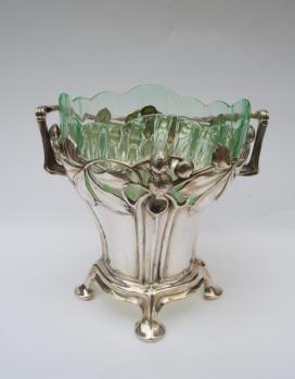 Körbchen - Glas, Silber - 1905